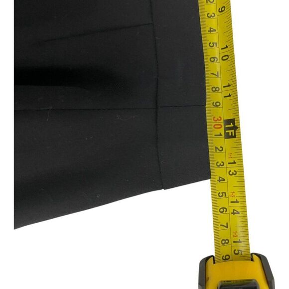 Escada Margaretha Ley Womens Straight Wool Skirt Size 36 US 4 Black Pencil VTG - Picture 6 of 8